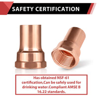 1" FTG x Female Threaded Street Adapter Plumbingsell