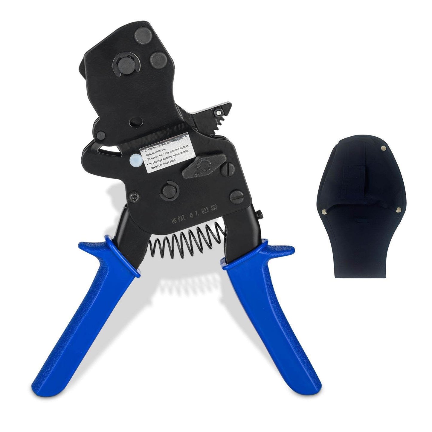EFIELD PEX Ratchet w/Holster, PEX Clamp Pinch Tool