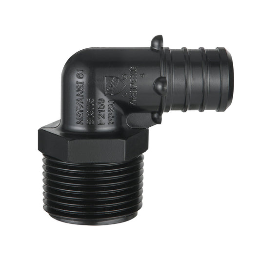 PEX-B Crimp 3/4" x 3/4" Male PPSU Elbow