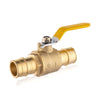 1" PEX Expansion Ball Valve, Yellow (Lead Free) Plumbingsell