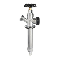 1/2" PEX Crimp x 3/4" Hose Bibb, 4" Anti Siphon Frost Free Sillcock Plumbingsell