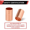 3/4" Copper Coupling, No Stop Plumbingsell