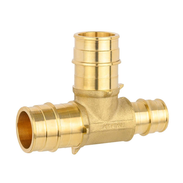 PEX A Expansion 1" X 3/4" X 1" PEX Expansion Reducing Tee (Lead Free) Plumbingsell