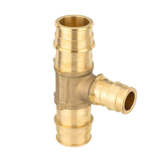 PEX A Expansion 1" x 1" x 1/2" PEX Expansion Reducing Tee (Lead Free)