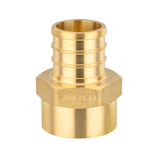 PEX-B Crimp 1" PEX x 3/4" Female Threaded Adapter (Lead Free)