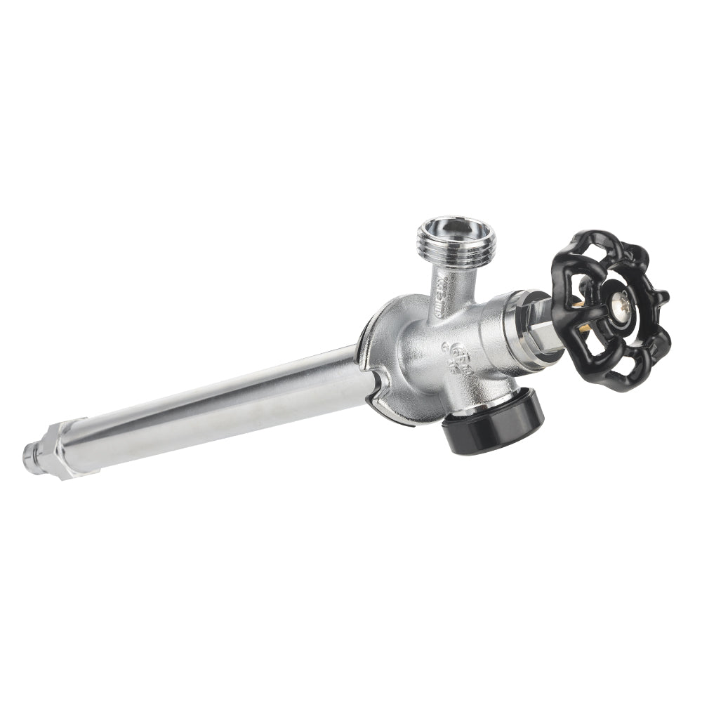 1/2" PEX Expansion x 3/4" Hose Bibb, 12" Anti Siphon Frost Free Sillcock
