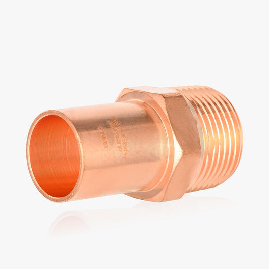 1" FTG Press Copper x Male Threaded Street Adapter (Lead Free)