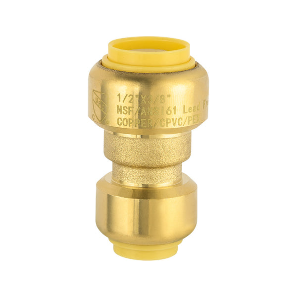 1/2" x 3/8" Push Fit Coupling