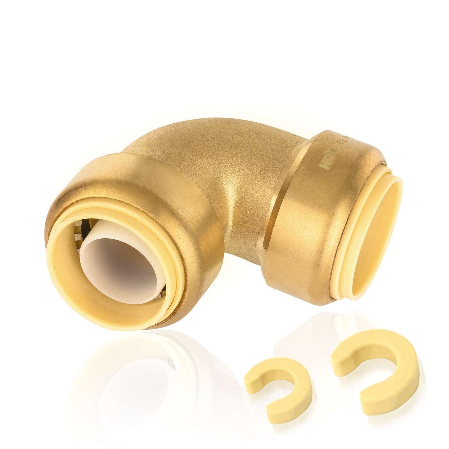 30 Pcs 3/4" x 1/2" Push Fit Elbow