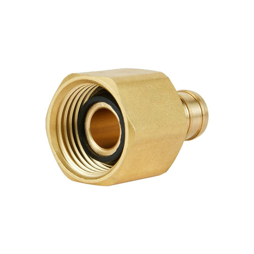 PEX-B Crimp 3/4" PEX x 3/4" Female NPT Brass Swivel Adapter (Lead Free) Plumbingsell