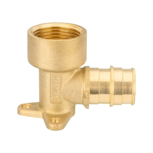 PEX A Expansion 3/4" x 1/2" Female NPT Drop Ear Elbow (Lead Free)