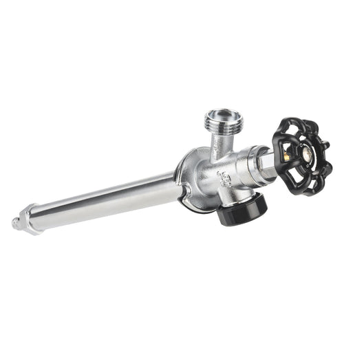 1/2" PEX Crimp x 3/4" Hose Bibb, 10" Anti Siphon Frost Free Sillcock Plumbingsell