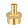 PEX-B Crimp 1/2" PEX x 1/2" Female Threaded Adapter (Lead Free) Plumbingsell