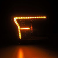 AlphaRex 18-20 Ford F150 (MK II 14th Gen Style) NOVA-Series LED Projector Headlights Alpha-Black OffRoadUSA.com