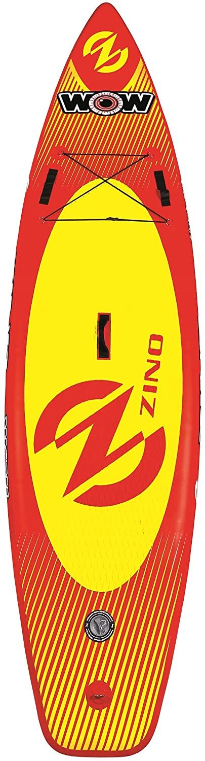 WOW Sports 11' Zino Stand Up Inflatable Paddleboard SUP Package with Cup Holder (21-3020) Jupiter Gear