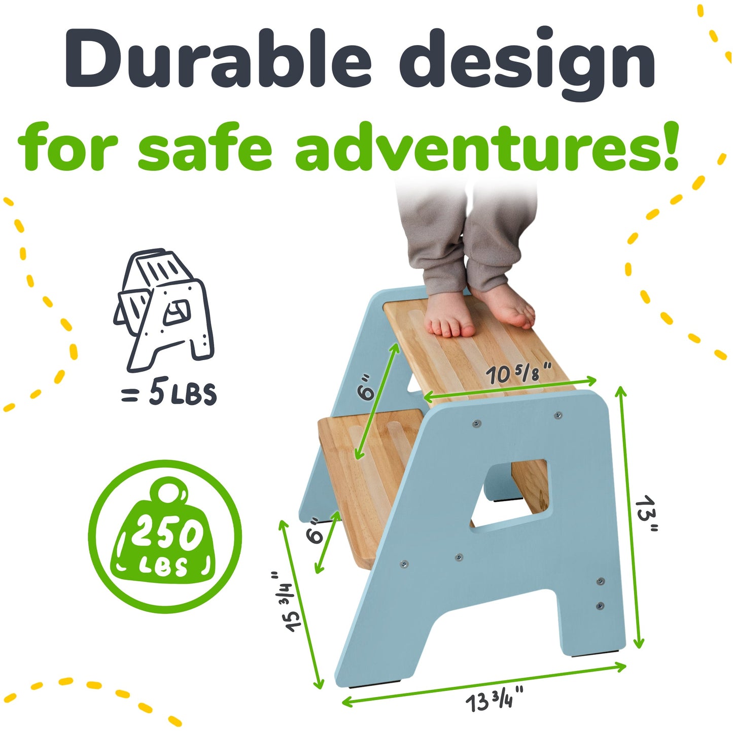 2-Step Stool for Kids