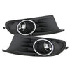 Spyder Volkswagen Golf TDI TSI OEM Style Fog Lights w/Switch Clear FL-VG2010-C OffRoadUSA.com