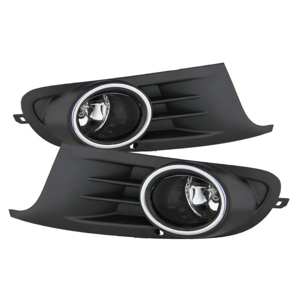 Spyder Volkswagen Golf TDI TSI OEM Style Fog Lights w/Switch Clear FL-VG2010-C OffRoadUSA.com