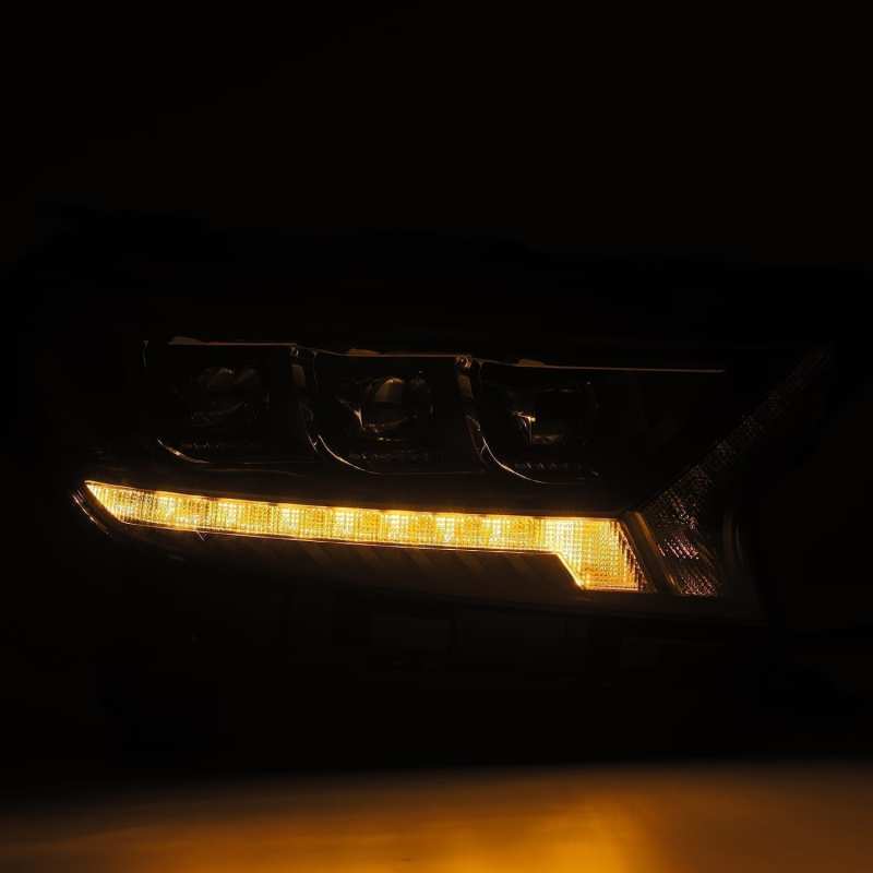 AlphaRex 19-23 Ford Ranger NOVA-Series LED Projector Headlights Black