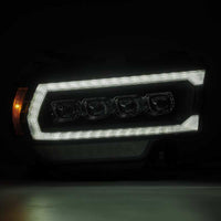 AlphaRex 19-24 Ram 2500/3500/4500/5500 NOVA-Series LED Projector Headlights Black OffRoadUSA.com