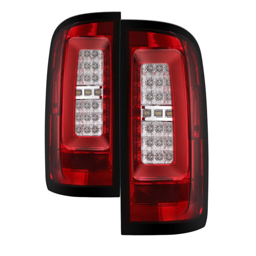 Spyder Chevy Colorado 2015-2017 Light Bar LED Tail Lights - Red Clear ALT-YD-CCO15-LED-RC OffRoadUSA.com