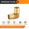 PEX-B Crimp Elbow 1" PEX x 1" PEX (Lead Free) Plumbingsell