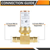 1/2" PEX-A Expansion, Water Copper Hammer Arrestor Tee Plumbingsell