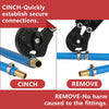 2-in-1 Pex Ratchet Cinch Crimping Tool with Removing Function Plumbingsell