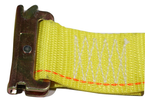 2" Interior Van Cam Buckle E-Track Strap w/ Spring E Fittings | LENGHTH OPTIONS RatchetStrap.Com