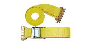 2" x 12 Ft Interior Van Cam Buckle E-Track Strap w/ Spring E Fittings | 4 PACK