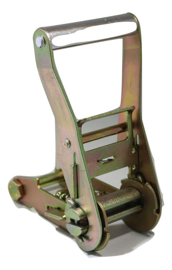 2 Inch Short Wide Handle Strap Ratchet, Double-Locking | 2RSWL RatchetStrap.Com