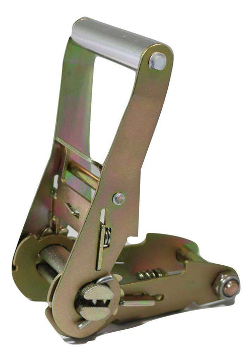 2 Inch Short Wide Handle Strap Ratchet, Double-Locking | 2RSWL RatchetStrap.Com