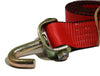 2" x 10 Ft Wheel Strap w/ Rubber Cleats & Swivel J Hook RatchetStrap.Com