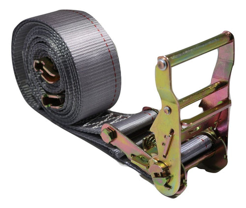 2" x 16 Ft Interior Van Ratchet E-Track Strap w/ Spring E Fittings 1 Ft Fixed End | QTY 300 RatchetStrap.Com