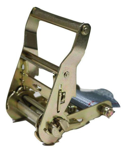 2" x 16 Ft Van Ratchet Strap Logistic E-Track w/ Spring E Fittings & J Hooks | R16EW RatchetStrap.Com