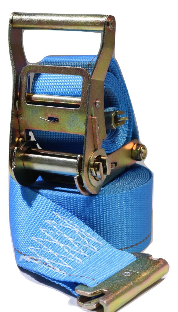2" x 20 Ft Van Ratchet Strap Logistic E-Track w/ Spring E | 50 PACK RatchetStrap.Com