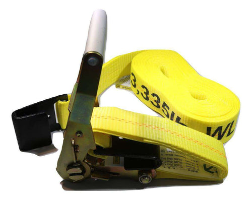 2" X 35 Ft Ratchet Strap w/ Flat Hooks | R35F RatchetStrap.Com