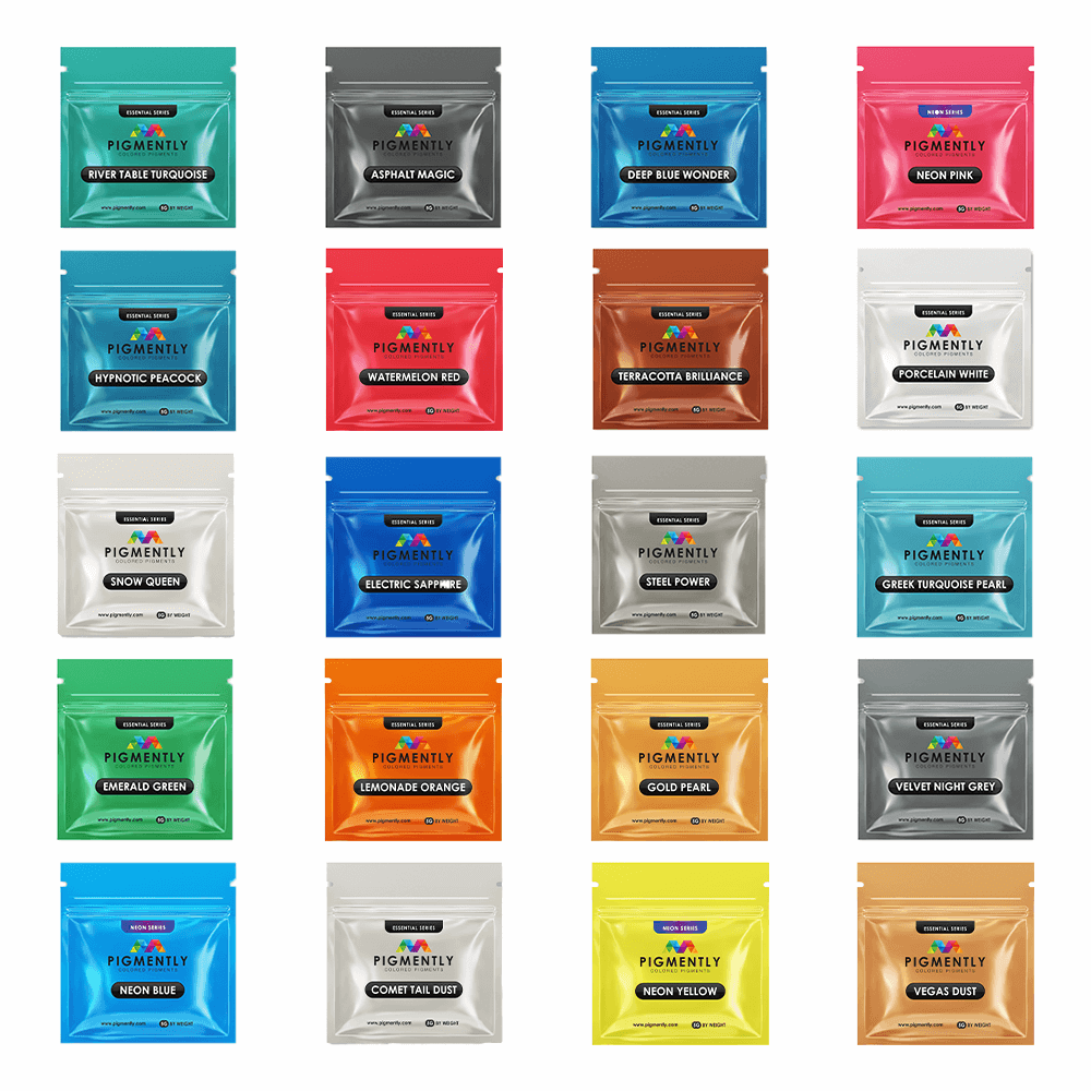 Mica Powder Pigments 20 Bundle Pack UltraClear Epoxy