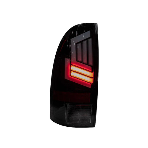 Winjet Toyota Tacoma 2005-15 Sequential Tail Lights - Glossy Black Clear OffRoadUSA.com