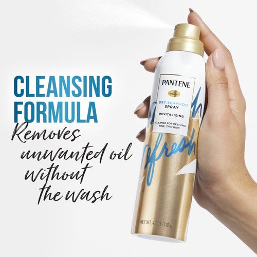 Pantene Dry Shampoo Spray; Volumizing and Cleansing; Pro-V Refresh; 4.2 oz EasyOptionXY LLC