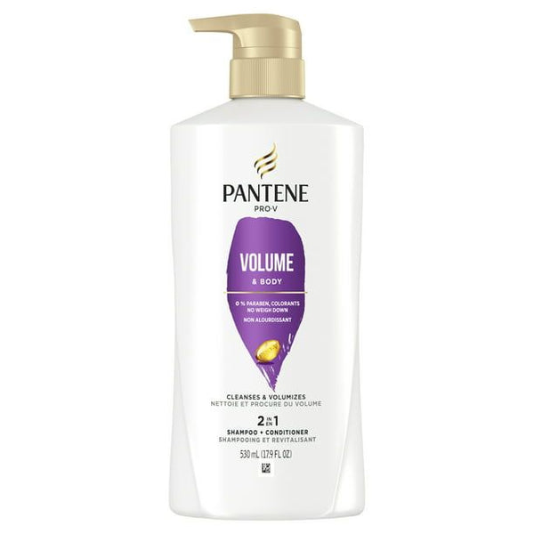 PANTENE PRO-V Volume & Body 2in1 Shampoo + Conditioner; 17.9 oz EasyOptionXY LLC