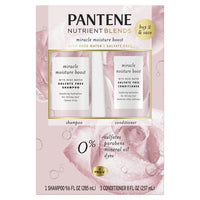 Pantene Nutrient Blends Shampoo Conditioner Set; Rose Water; 9.6 oz EasyOptionXY LLC