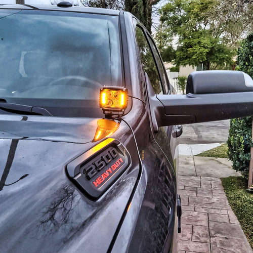 2019-2024 RAM 2500/3500 Hood Mount/Ditch Lights/Pillars M&R Automotive