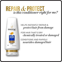 Pantene Shampoo and Conditioner Set; Repair and Protect; 12-12.6 oz EasyOptionXY LLC