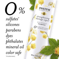 Pantene Sulfate Free Shampoo; Damage Repair Shampoo with Castor Oil; 14.8 oz EasyOptionXY LLC