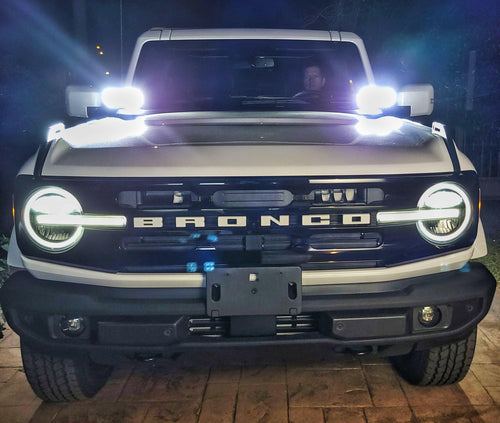 2021+ Ford Bronco Hood Mount/Ditch Lights/Pillars M&R Automotive