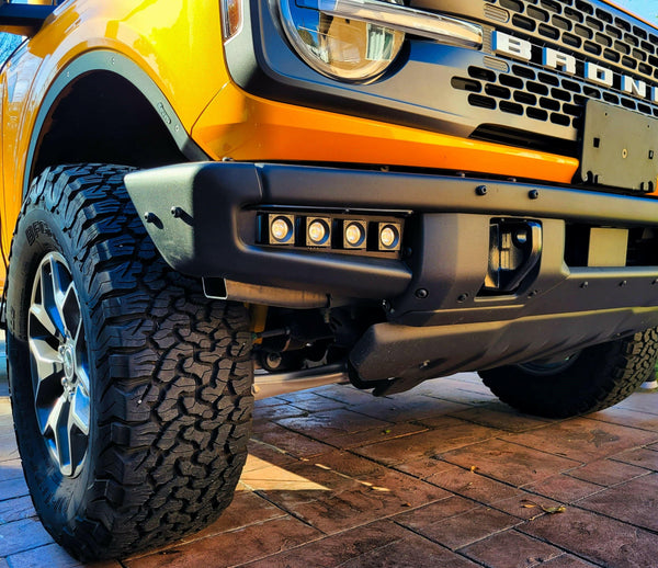 2021+ Ford Bronco Modular Bumper Dual Function Fog Light Kit M&R Automotive