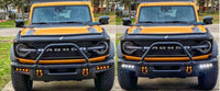 2021+ Ford Bronco Modular Bumper Dual Function Fog Light Kit M&R Automotive