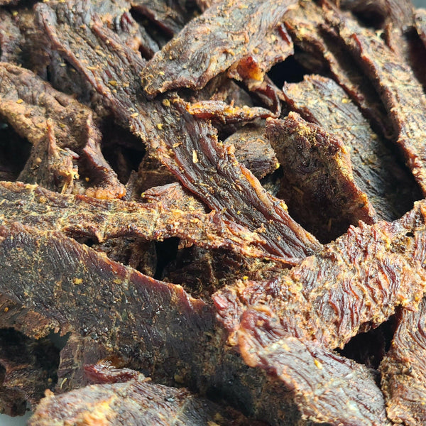 DoggoNoms™: Cinnamon Sugar Premium Beef Jerky Dog Treatos Cedar Valley Cuts