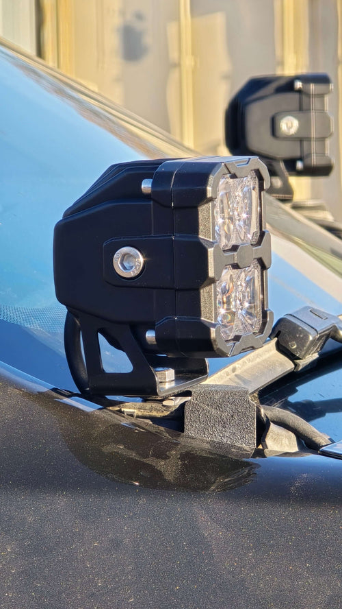 2024+ Ford Ranger Raptor Hood Mount/Ditch Lights - PRO M&R Automotive